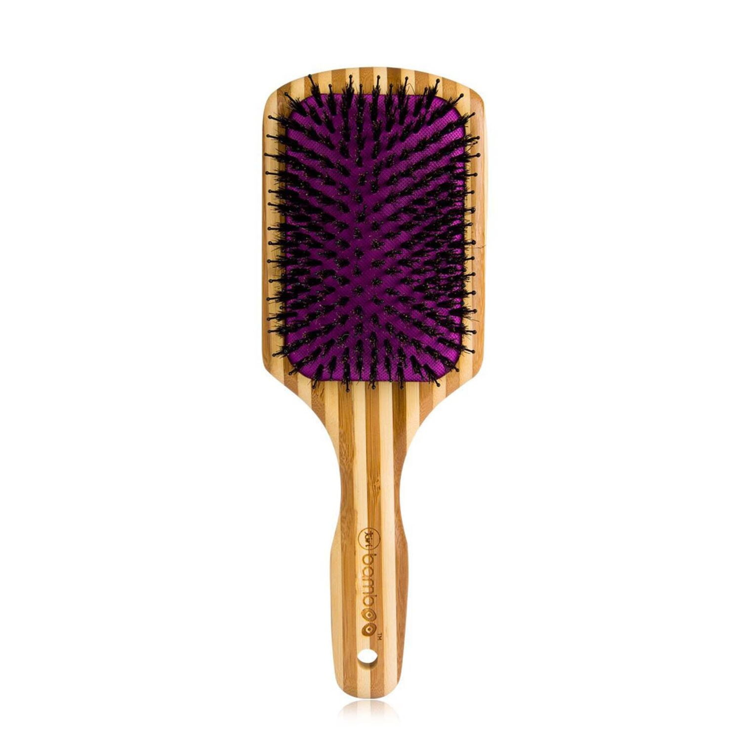 Tiri Sustainable Bamboo Hair Brush Massaging Acupressure Bristles Hair care products