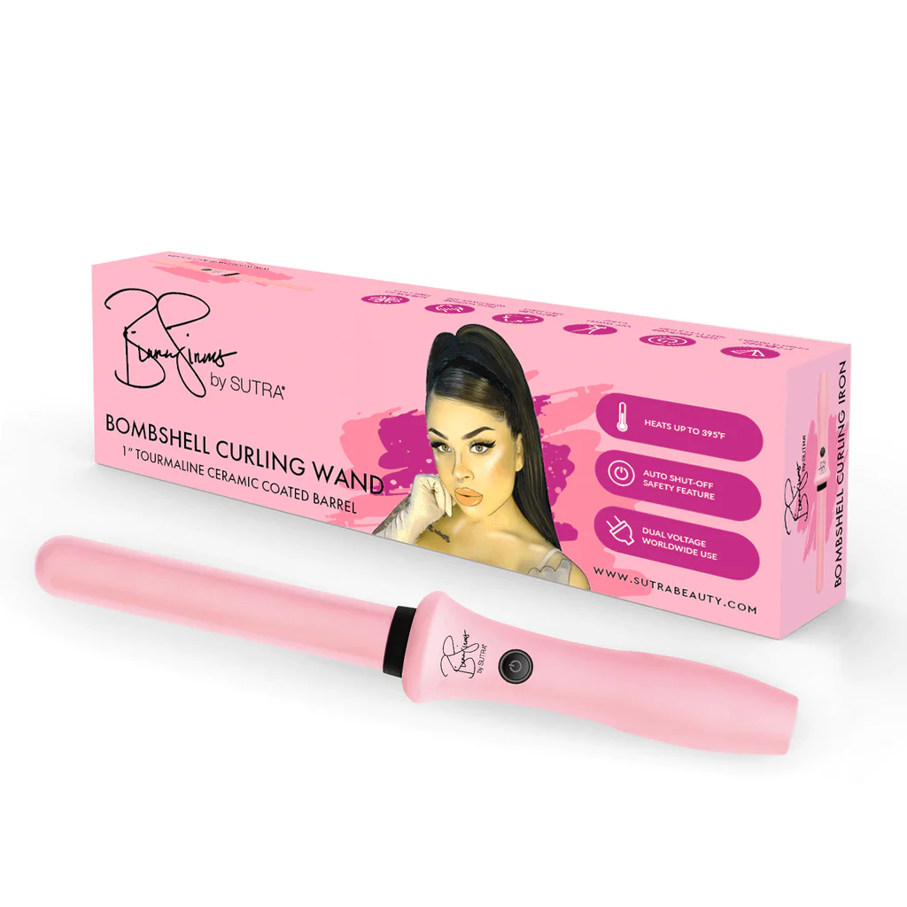 Dual Voltage Curling Iron for All Hair Types