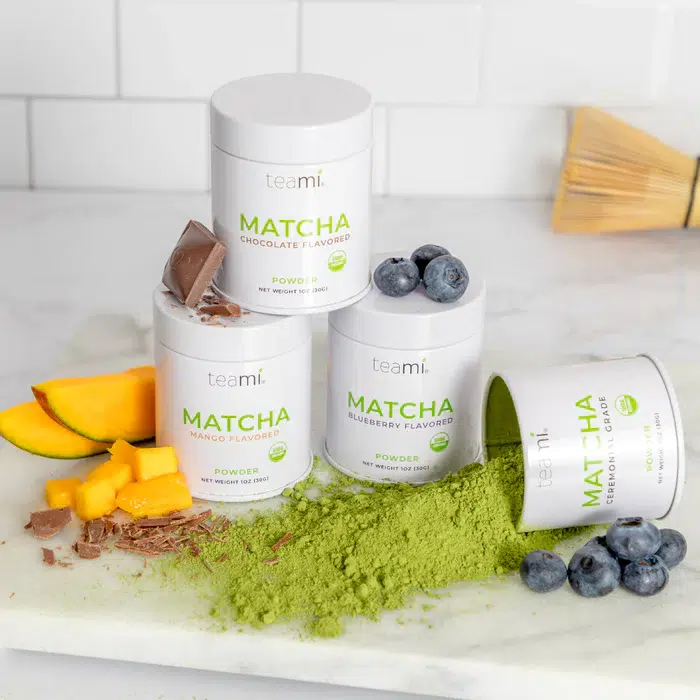 Teami Matcha Powder Organic tea Natural ingredients Antioxidants Energy booster